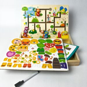 jeu de dessin + labyrinthe