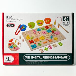 fising - beads - numbers 3 in 1